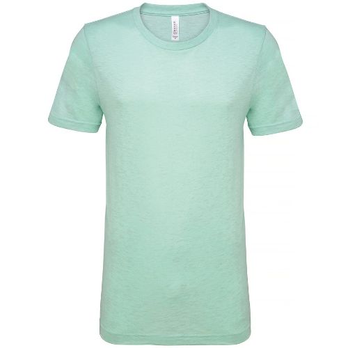 Bella Canvas Unisex Heather Cvc Short Sleeve T-Shirt Heather Prism Mint